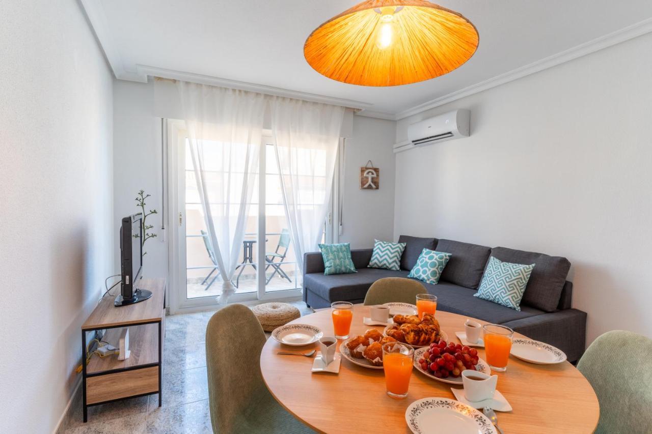 Trendyhomes Retamar - Vistas Al Mar, Playa A 1 Min, Golf Almeria Bagian luar foto