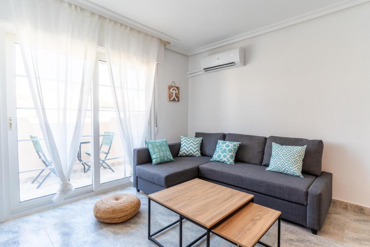 Trendyhomes Retamar - Vistas Al Mar, Playa A 1 Min, Golf Almeria Bagian luar foto